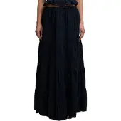 Superdry Tiered Maxi Lange Rok