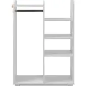 CALICOSY Kinderkledingkast wit h110 cm lala