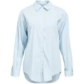 Object Blouse 'OBJTutta' lichtblauw / wit
