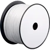 Wentronic Câble téléphonique plat 6 broches Rouleau de 100 m Blanc (Import Allemagne)