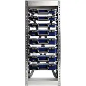 Raaco S258 - Opbergrek - 8 CarryLite koffers - Zilverkleurig