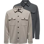 Only & Sons Overhemd 'Newkodyl' rookgrijs