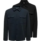 Only & Sons Heren Overhemd jas / overshirt 2 pack Newkodyl