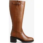 5PM Dames Laars | Cognac | Maat: 37