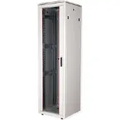 Roline 19-inch netwerkkast Pro 42 U, 600x600 BxD Glazen deur grijs