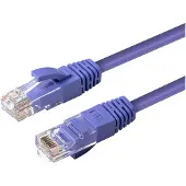 Microconnect CAT6A UTP 0.5m Purple LSZH