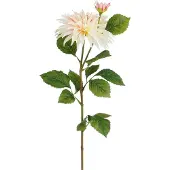 Mica Decorations Kunstbloem Dahlia Artistic - H74 cm - roze - kunststof - stelen kunstbloemen - boeket - bloemetjes