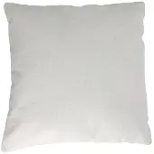 Gardalux Zitkussen | | 56 x 56 cm (Rits, Katoen, Wit)