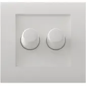 Calex Duo dimmerknop | (Wit)