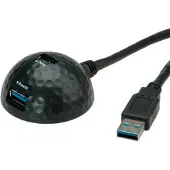 Value USB 3.2 Gen 1 dockingkabel, DOME, zwart, 1,5 m