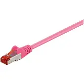 Microconnect SSTP605PI netwerkkabel Roze 5 m Cat6 S/FTP (S-STP)