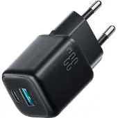 JOYROOM 33W oplader, USB-A en USB-C, zwart