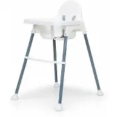 Asalvo Basic Pro Home Highchair Wit Kinderen