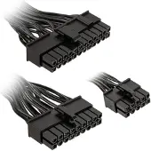 Kolink KL-CBR-ATX Aansluitkabel Stroom Zwart 60 cm