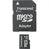 Transcend TS2GUSD microSD-kaart Industrial 2 GB Class 2 Incl. SD-adapter