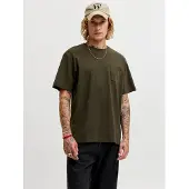 Jack & Jones Shirt 'JJEDover' olijfgroen