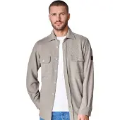 Casa Moda Casual Fit Overshirt bruin, Effen