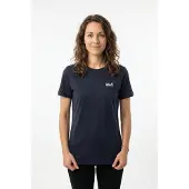 Jack Wolfskin ESSENTIAL T W Dames Outdoorshirt-dark navy