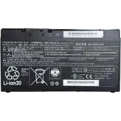 CoreParts Batterij voor Fujitsu Notebook, Notebook batterij, Zwart