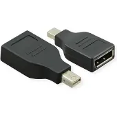 Value DisplayPort adapter, Mini DP Male - DP Female
