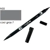 Tombow ABT Dual Brush Pen - N55 cool grey