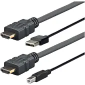 VivoLink Pro HDMI HDMI - USB USB, HDMI (M) voor USB type B, HDMI (M) 4 m ondersteuning 4K