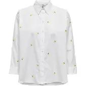 ONLY Blouse 'ONLNew Lina' geel / groen / wit