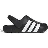 Adidas Clogs 'Adilette 2.0' zwart / wit