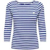 ONLY Shirt 'ONLFIFI' navy / wit