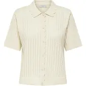 ONLY Gebreid vest 'ONLElma' wolwit