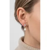 Purelei Elegant Pearl Ohrringe Gold Maat: OS | Oorbellen Outlet | Dames | Wit
