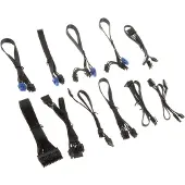 Silverstone Korte voedingskabelset voor Strider, plat lint, Interne kabel (PC)