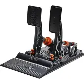 Asetek Simsports Forte Sim Racing gas- en rempedaal (PC), Controller, Zwart