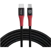 Microconnect USB-C naar Lightning kabel - MICRO CONNECT - MC-CLIGHTNING-SC - 1,5m - Data Blocker - Zwart