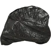 M-Wave Fietsgarage xxl - beschermende peva fietsgarage voor alle standaard fietsen, scooters - 230x135x65 cm - tarpaulin materiaal - zwart