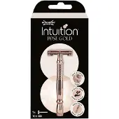 Wilkinson Sword 1+1 Gratis: Intuition Rose Gold Scheersysteem + Navulmesjes 10 Stuks
