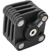 Contec Ct, inklapbare bagagedrager, Blocklock, 64 cm, zwart