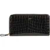 Braun Büffel Portemonnee VERONA, ritssluiting, 18 kaarthouders, zwart, dames - leer