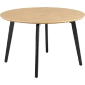Ebuy24 Storm eetkamertafel 120x120cm natuur.