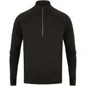 Tombo Langarmshirt 1/4 zip