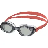 Speedo Futura Hydrospex Zwembril - Comfortabele Duikbril Volwassenen - Anti condens & UV-bescherming - Recreatieve Zwembril met Verstelbare Band - Zwart/Grijs