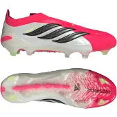 Adidas Predator Elite Veterloze Gras Voetbalschoenen (FG) Rood Wit Zwart
