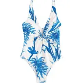 Next Shaping-badpak blauw / wit