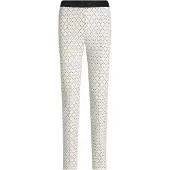 Marc Cain Leggings crème / zwart / wit