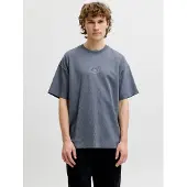 Jack & Jones Tricot 'JJEBARRON STUDIO' grijs / donkergrijs / wit