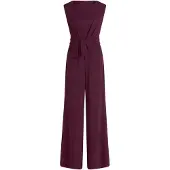 Vera Mont Jumpsuit aubergine