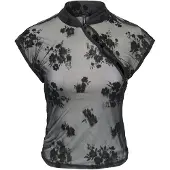 ONLY Top 'ONLMai' zwart