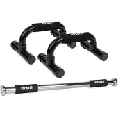 VirtuFit Combideal: Optrekstang + Opdruksteunen