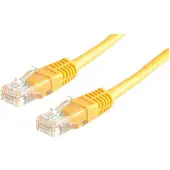 Roline Netwerkkabel | Cat5e U/UTP | 1 meter (100% koper, Geel)