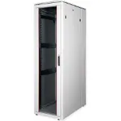 Roline 19-inch netwerkkast Pro 42 U, 600x1000 BxD Glazen deur grijs